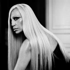 Donatella Versace, Milan, 2004 by Anton Corbijn 